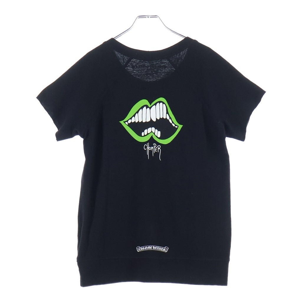 CHROME HEARTS(クロムハーツ) ×MATTY BOY CHOMPER チョンパー ラグラン 半袖スウェットシャツ ブラック