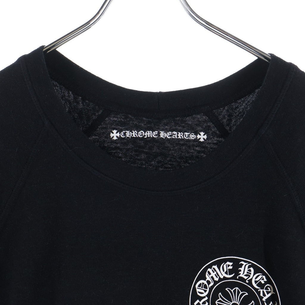 CHROME HEARTS(クロムハーツ) ×MATTY BOY CHOMPER チョンパー ラグラン 半袖スウェットシャツ ブラック