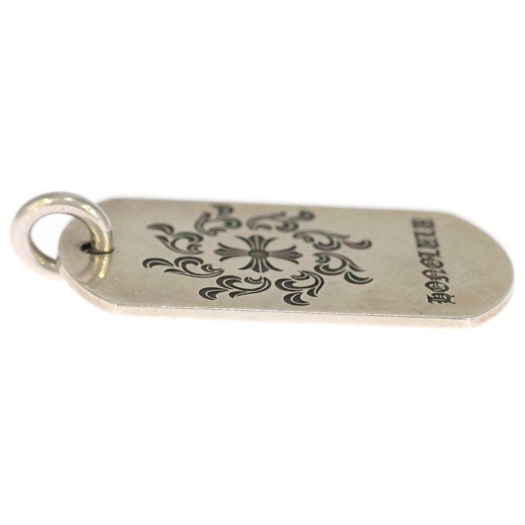 CHROME HEARTS(クロムハーツ) D TAG LRG LTD ホノルル限定 ラージドッグタグ ネックレストップ シルバー