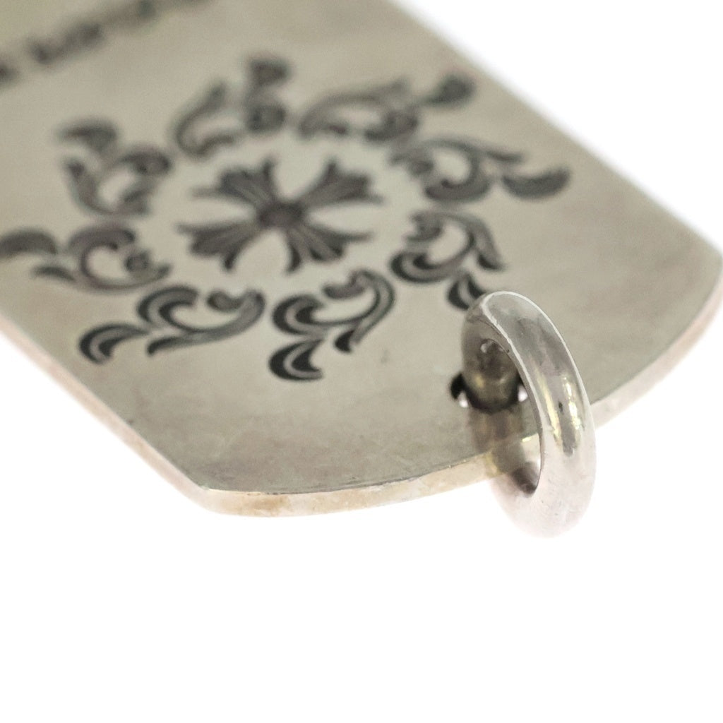 CHROME HEARTS(クロムハーツ) D TAG LRG LTD ホノルル限定 ラージドッグタグ ネックレストップ シルバー
