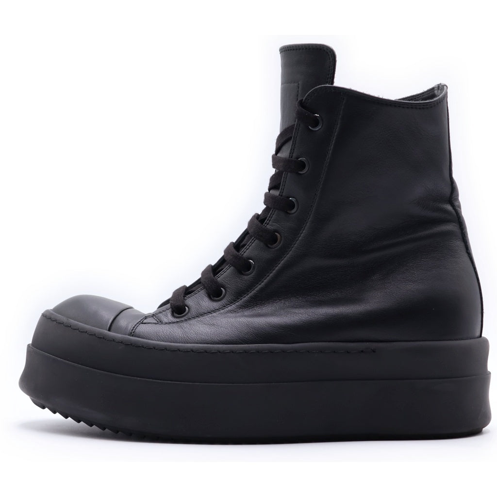 Rick Owens(リックオウエンス) Mega Bumper Sneakers メガバンパー ハイカットスニーカー ブラック