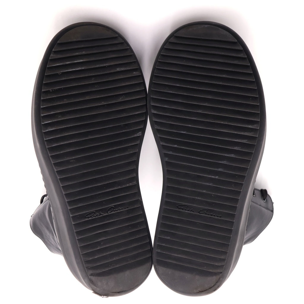 Rick Owens(リックオウエンス) Mega Bumper Sneakers メガバンパー ハイカットスニーカー ブラック