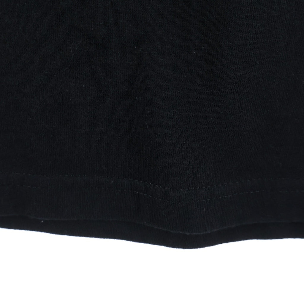 CHROME HEARTS(クロムハーツ) OLD CHプラス バックホースシュープリント 半袖Tシャツ カットソー ブラック