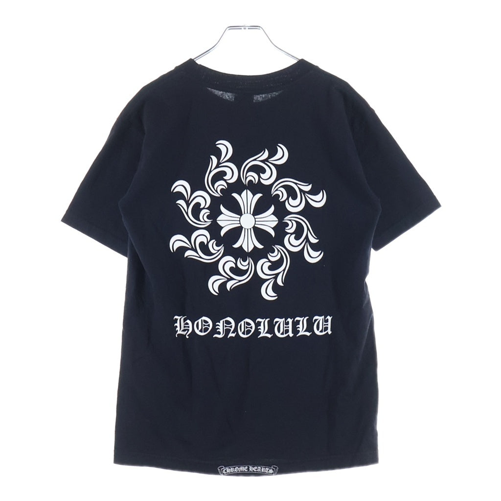 CHROME HEARTS(クロムハーツ) OLD S/S TEE オールド ホノルル限定 ホースシュープリント半袖Tシャツ カットソー ブラック