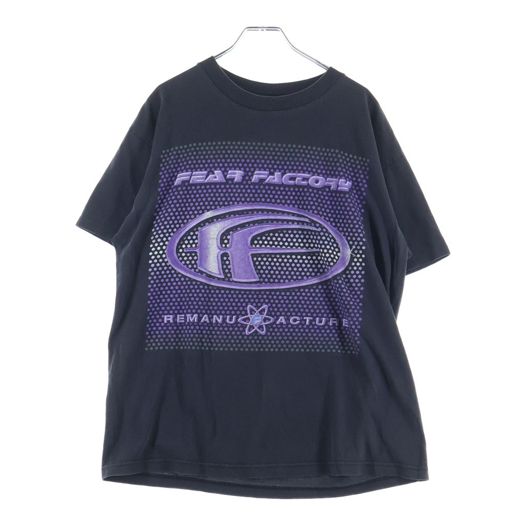 VINTAGE(ヴィンテージ) 90S FEAR FACTORY フィアファクトリー アルバムプリント 半袖Tシャツカットソー ブラック