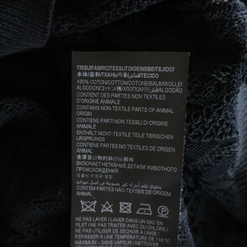 SAINT LAURENT PARIS(サンローランパリ) 総柄 ニット ベスト 682113 ブラック