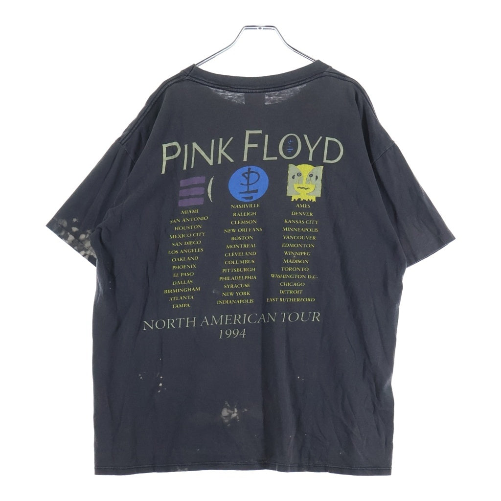 VINTAGE(ヴィンテージ) 90s PINK FLOYD NORTH AMERICAN TOUR ピンクフロイド Tシャツ 半袖カットソー ブラック -