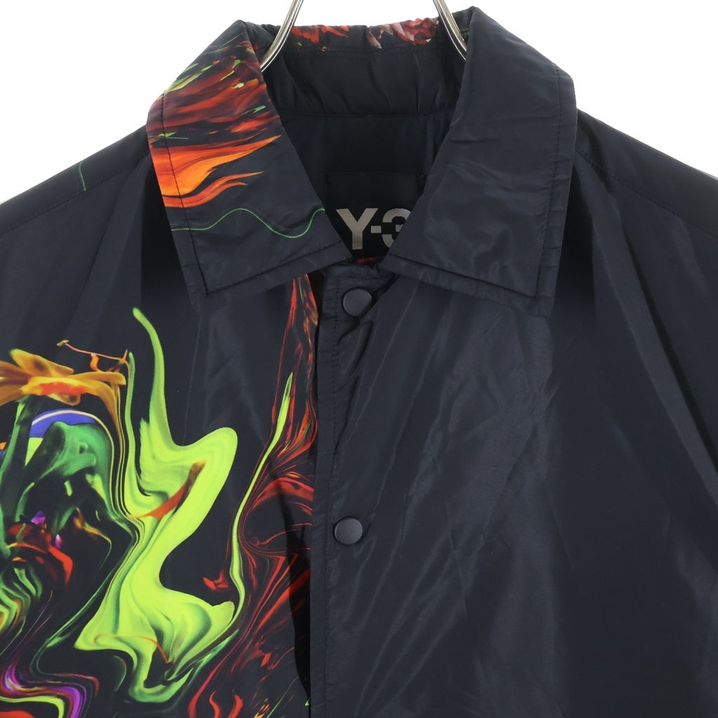 Y-3(ワイスリー) 19AW TOKETA AOP OVERSHIRT オーバーシャツ ブラック FN2784