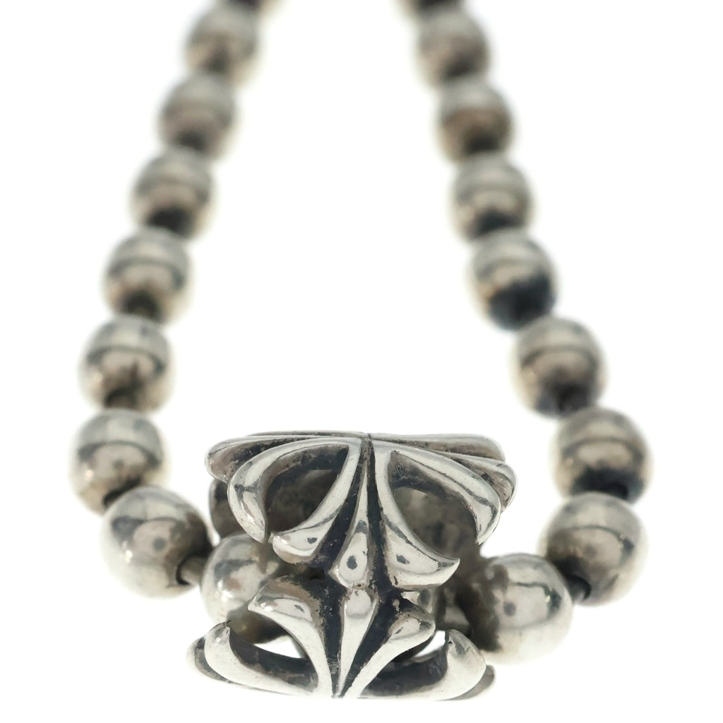 Bill Wall Leather/BWL(ビルウォールレザー) STAINLESS BALL CHAIN NECKLACE ロゴトップ ステンレス ボールチェーンネックレス 19inch シルバー -