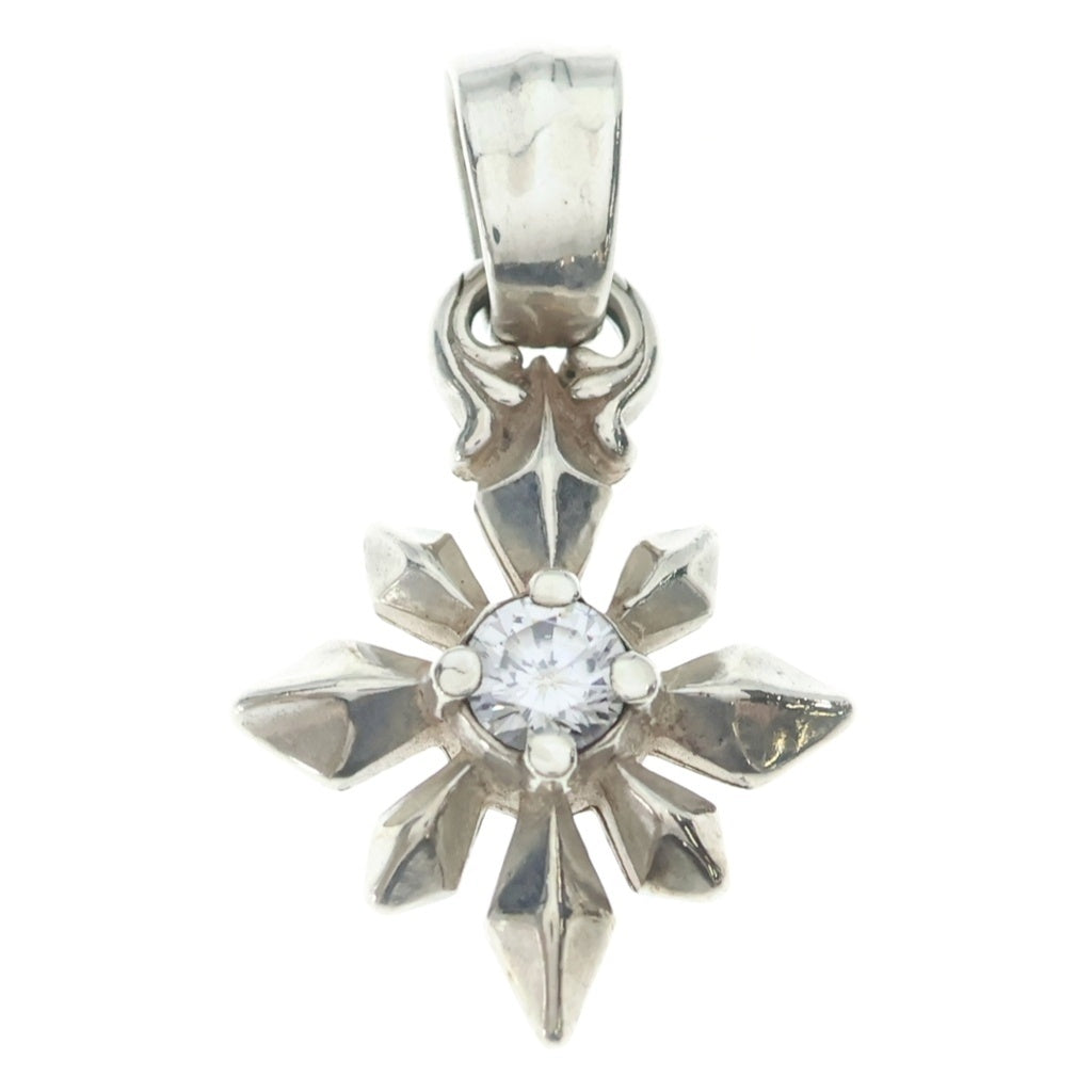 Bill Wall Leather/BWL(ビルウォールレザー) Mid Star Stone Charm ミッドスターストーンチャーム センターストーン ペンダントトップ シルバー -