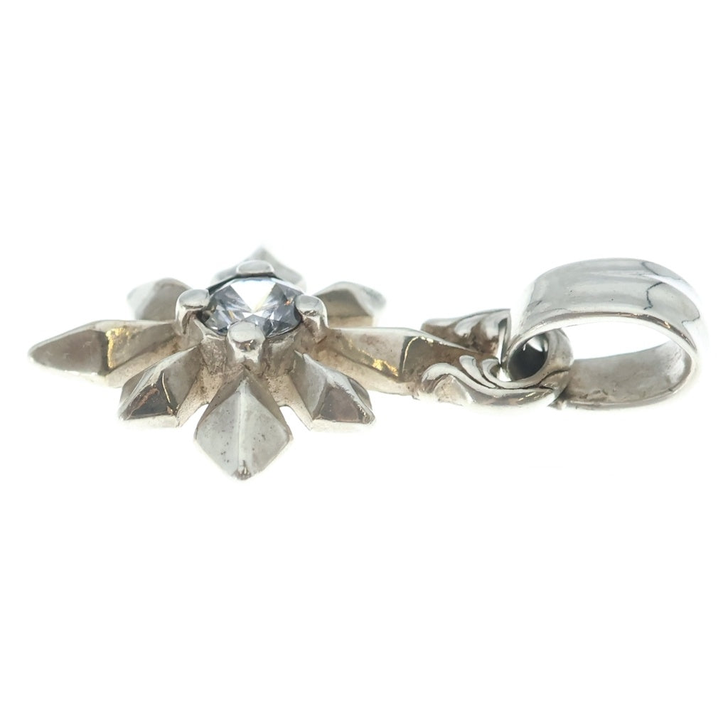 Bill Wall Leather/BWL(ビルウォールレザー) Mid Star Stone Charm ミッドスターストーンチャーム センターストーン ペンダントトップ シルバー -