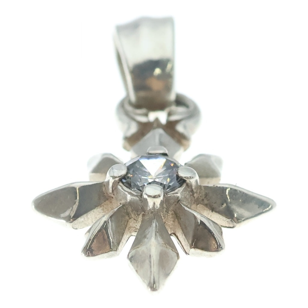 Bill Wall Leather/BWL(ビルウォールレザー) Mid Star Stone Charm ミッドスターストーンチャーム センターストーン ペンダントトップ シルバー -