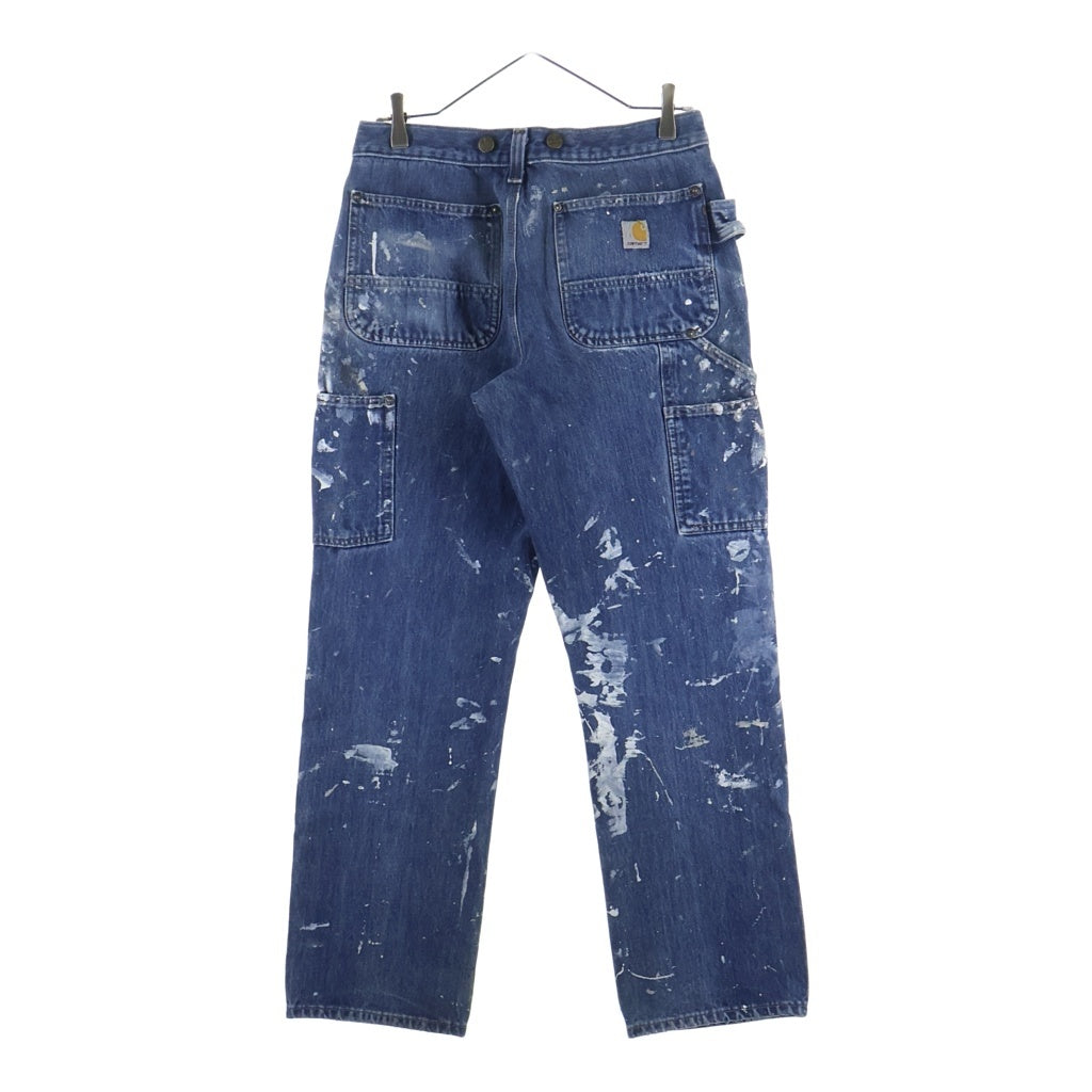 CARHARTT(カーハート) 00s ペイントダブルニーペインターパンツ 103890 インディゴ