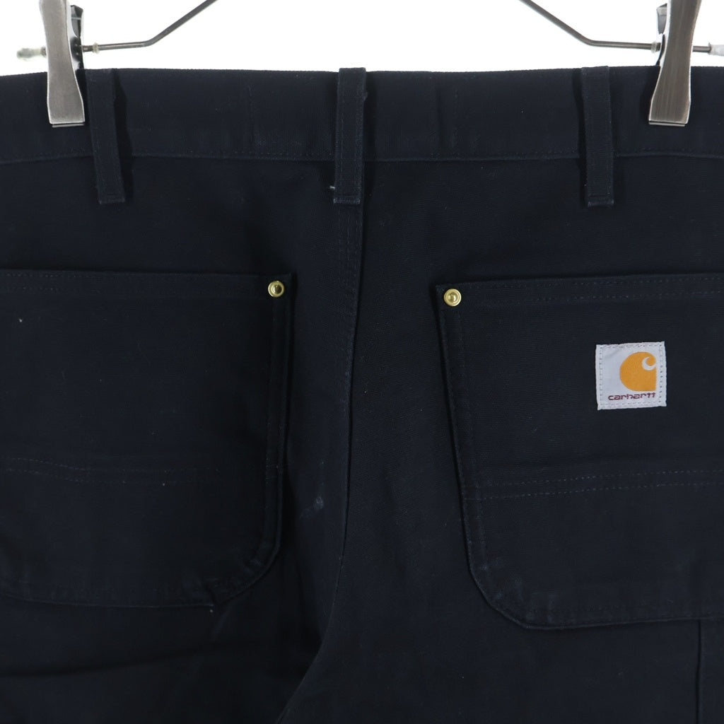 CARHARTT(カーハート) Double-Front Work Dungaree ダブルニーペインターパンツ B01 ブラック