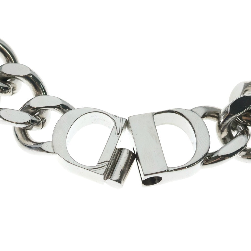 DIOR(ディオール) CDロゴ チェーン ネックレス シルバー - レディース
