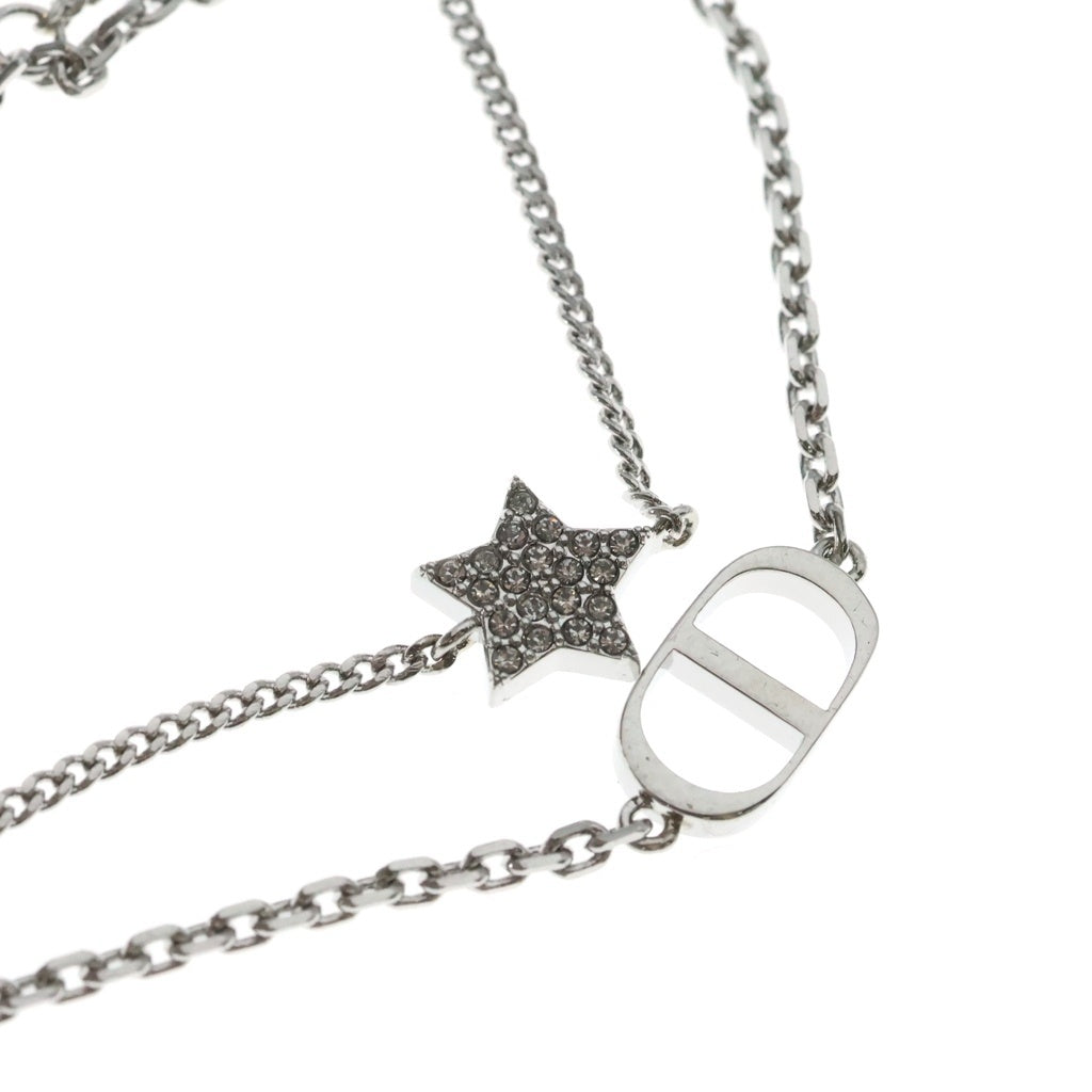 Christian Dior(クリスチャンディオール) PETIT CD ダブルブレスレット シルバー B1133PMTCY D13S - レディース