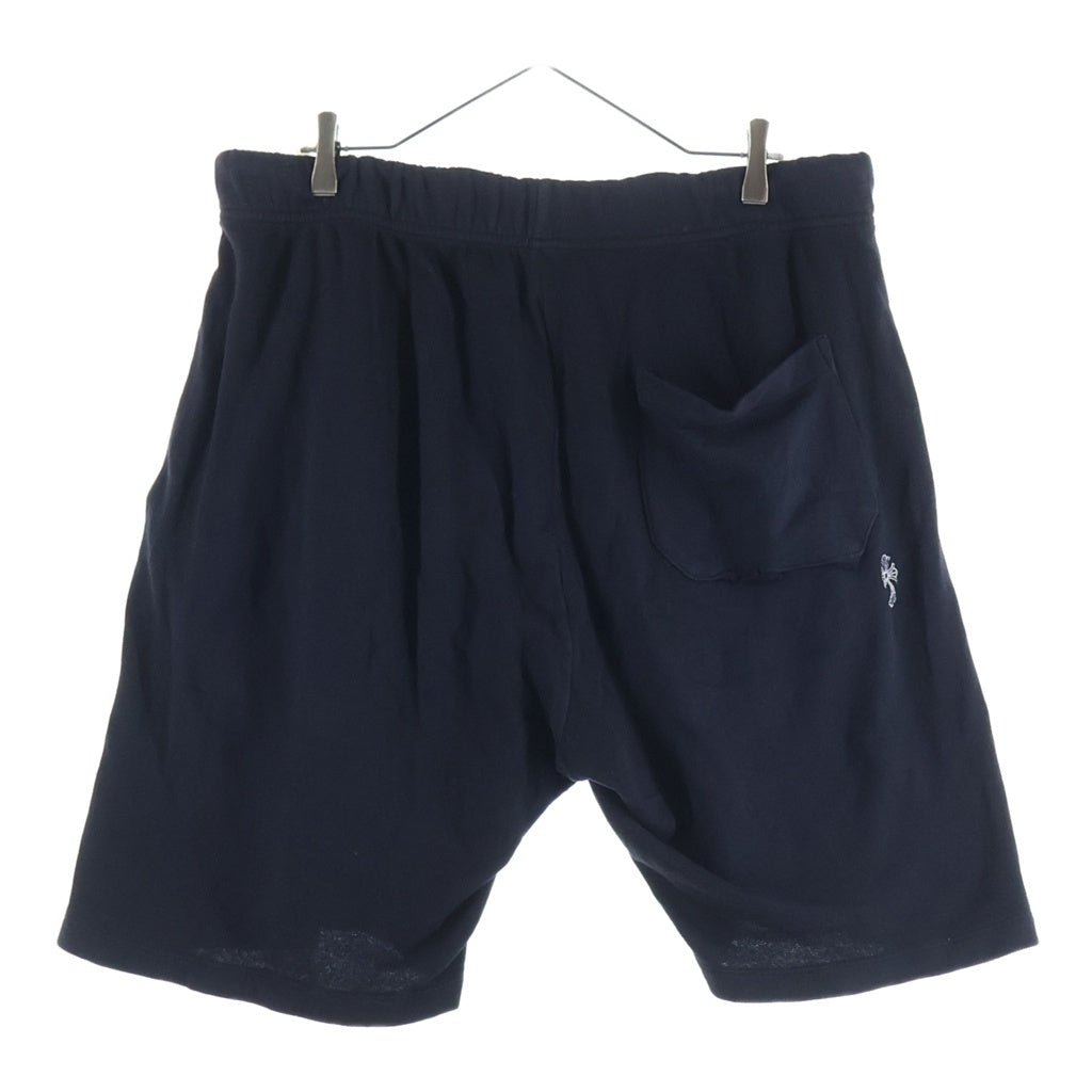 CHROME HEARTS(クロムハーツ) Y NOT VERTICAL LOGO SHORT PANTS ワイノット バーティカルロゴ刺繍 ハーフパンツ ブラック -