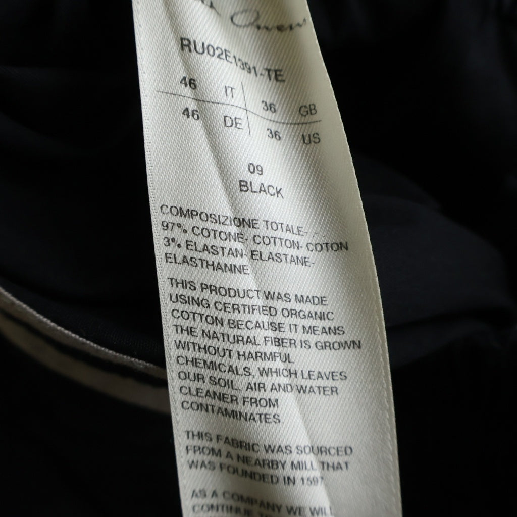 Rick Owens(リックオウエンス) Bela Boxers Shorts ベラボクサーショートパンツ ブラック RU02E1391-TE