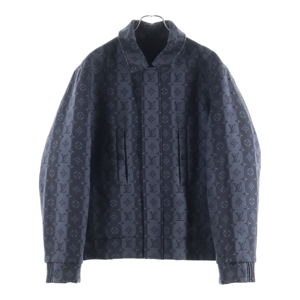 LOUIS VUITTON(ルイヴィトン) 22SS×NIGO ニゴー リバーシブルパテッドジャケット ブルゾン モノグラム/ハート ブラック RM221M XHX HMB07E