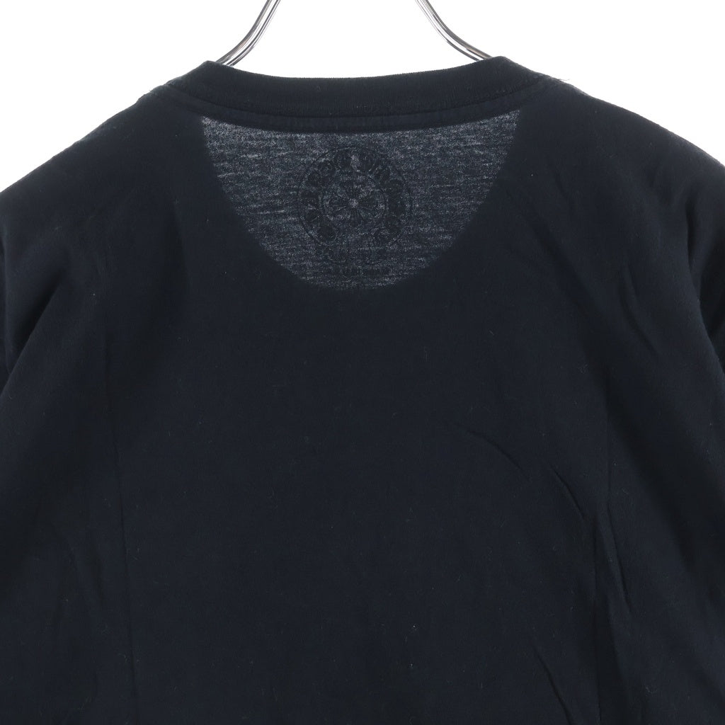 CHROME HEARTS(クロムハーツ) CH T-SHIRT ネックロゴ 半袖Tシャツ ブラック -