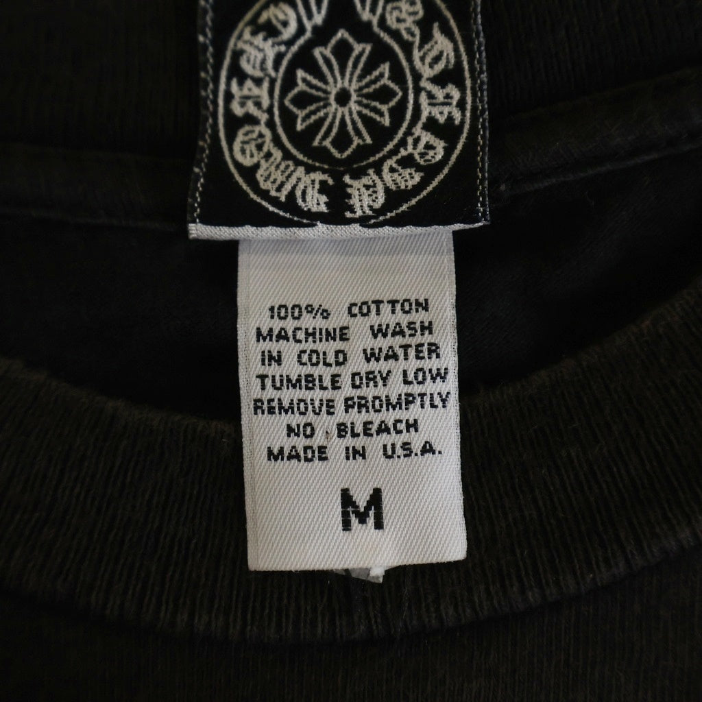 CHROME HEARTS(クロムハーツ) OLD S/S オールド バックセメタリークロスプリント 半袖Tシャツカットソー ブラック -