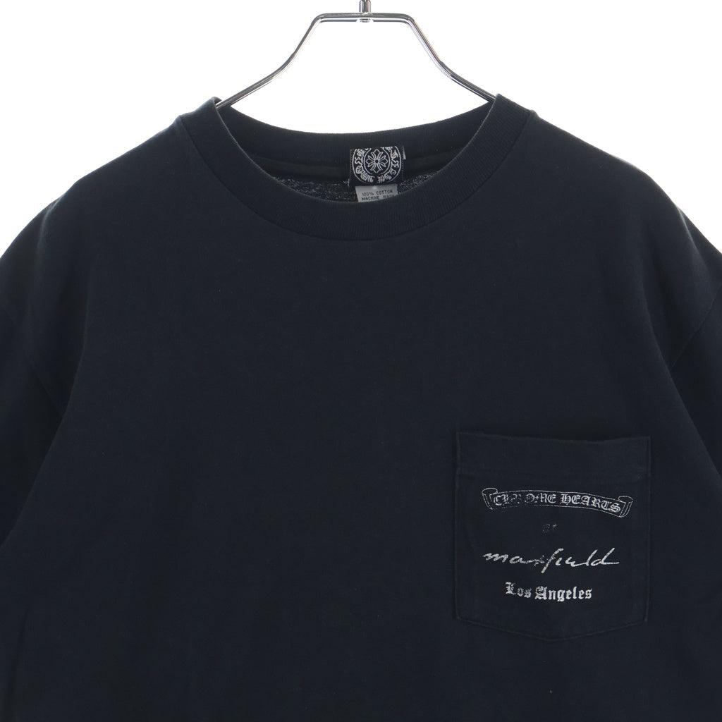 CHROME HEARTS(クロムハーツ) OLD S/S TEE オールド マックスフィールド バックダガープリント半袖Tシャツカットソー ブラック -