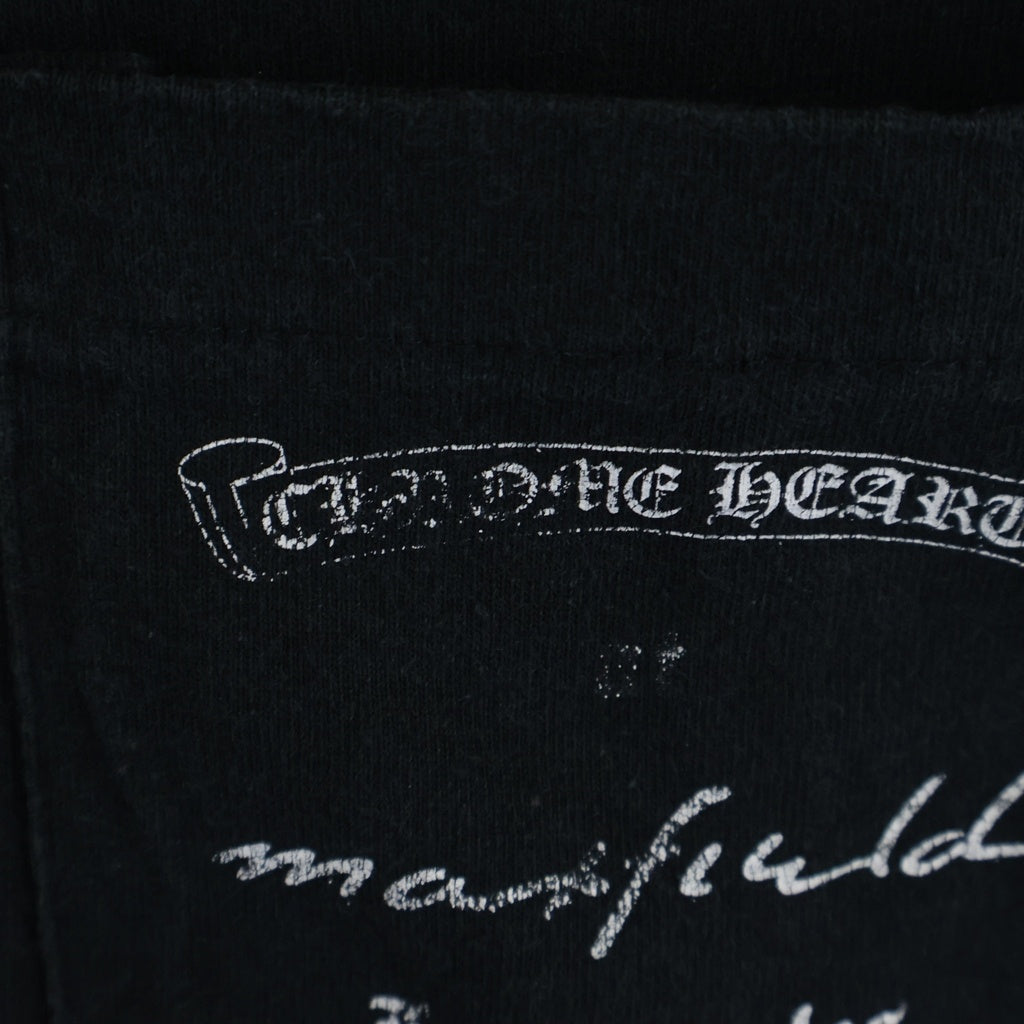 CHROME HEARTS(クロムハーツ) OLD S/S TEE オールド マックスフィールド バックダガープリント半袖Tシャツカットソー ブラック -
