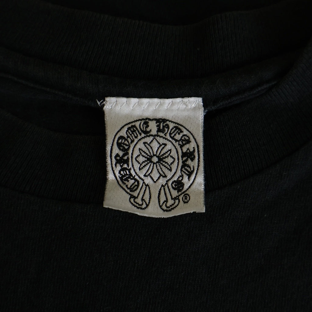 CHROME HEARTS(クロムハーツ) OLD S/S TEE オールド マックスフィールド バックダガープリント半袖Tシャツカットソー ブラック -