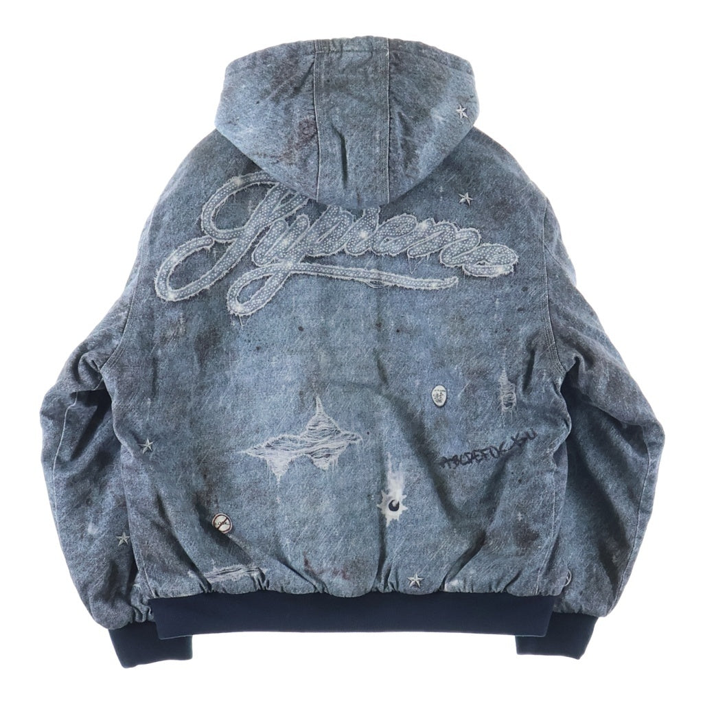 SUPREME(シュプリーム) 24AW HJR Trompe Loeil Hooded Work Jacket フード ワークジャケット インディゴ -