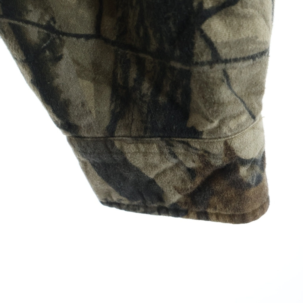 SUPREME(シュプリーム) 25SS Quilted Lined Hooded Flannel Shirt フランネル フード シャツ カーキ -