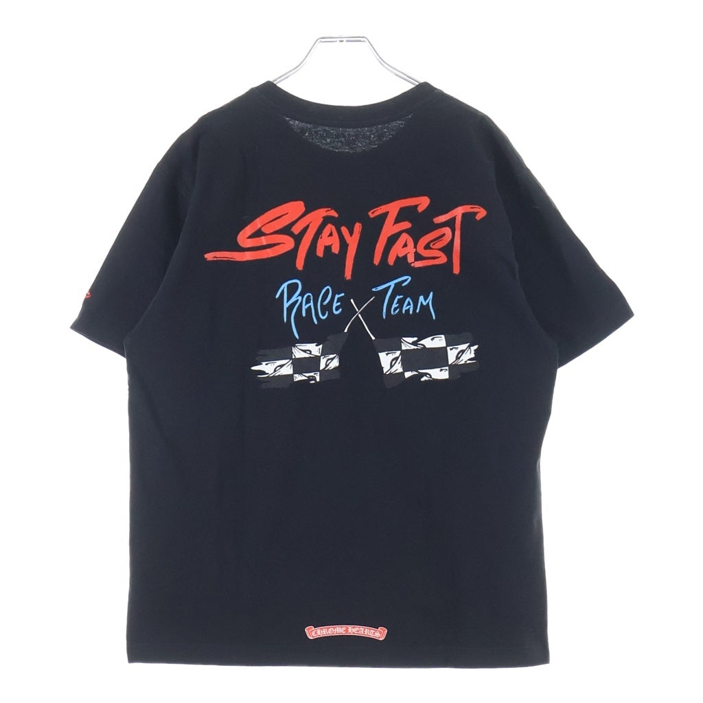 CHROME HEARTS(クロムハーツ) ×MATTY BOY PPO Stay Fast S/S Tee マッティーボーイ ステイファスト ショートスリーブ クルーネック半袖Tシャツカットソー ブラック -