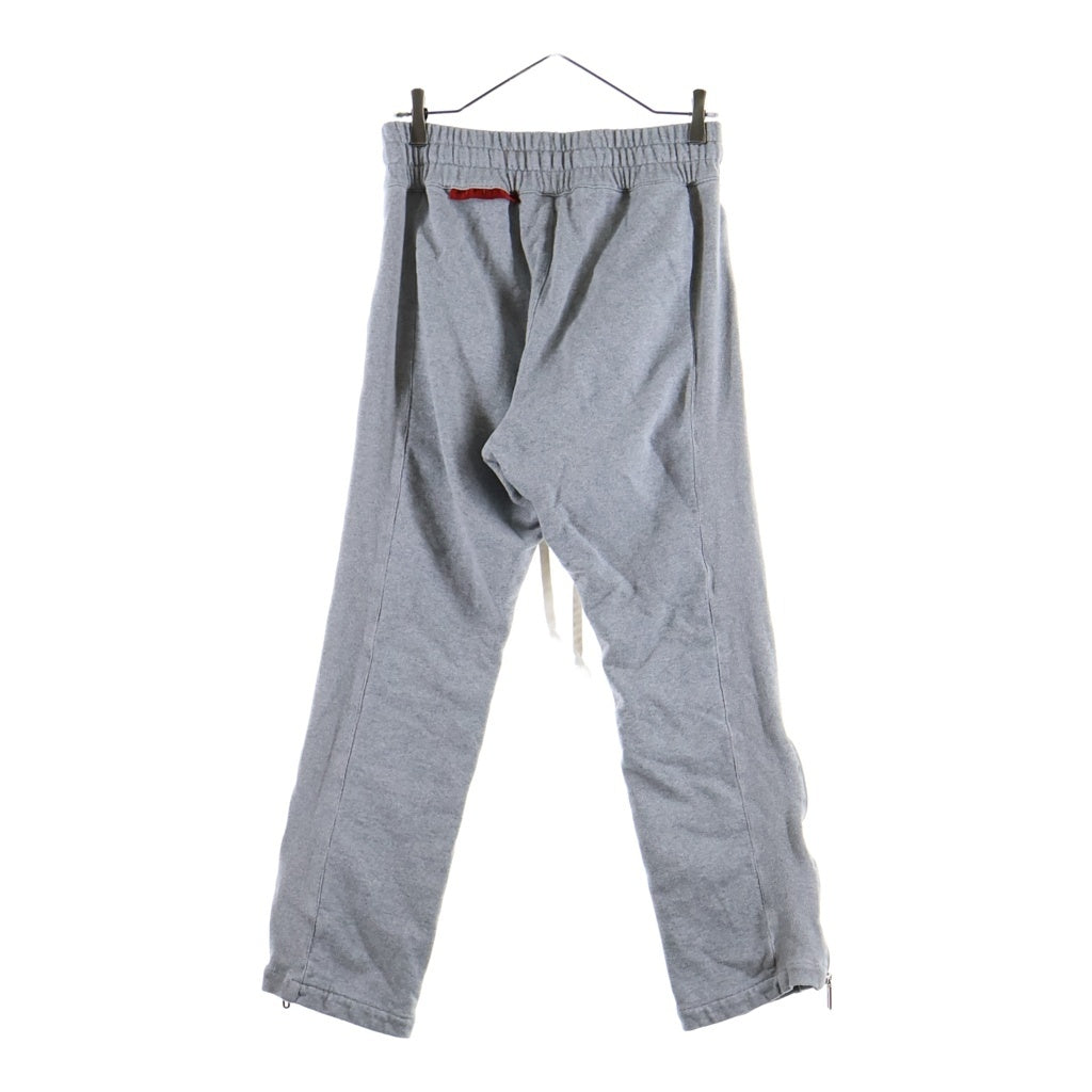 cvtvlist(カタリスト) BASIC ZIP SWEAT PANT ジップ スウェットパンツ グレー 2401030403