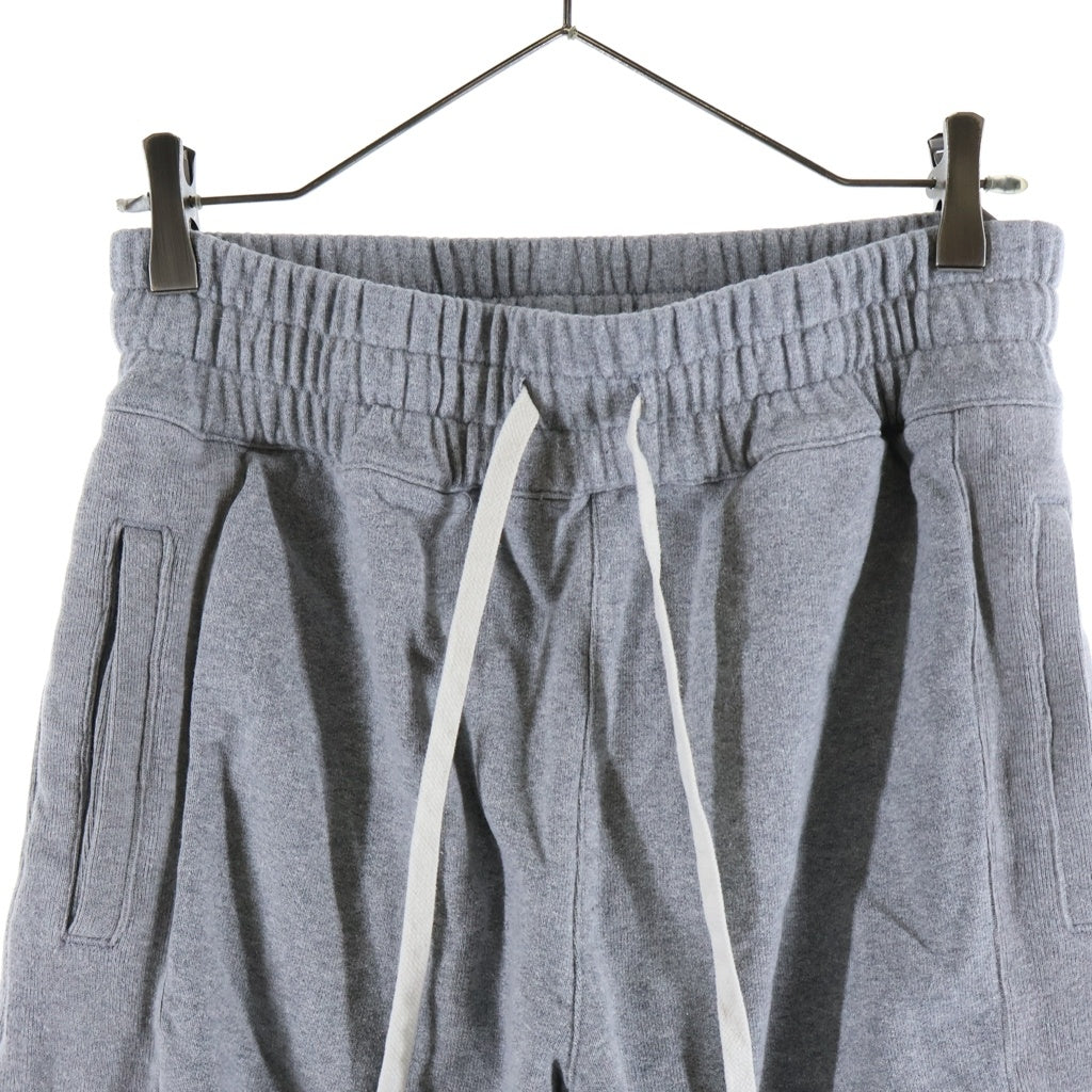 cvtvlist(カタリスト) BASIC ZIP SWEAT PANT ジップ スウェットパンツ グレー 2401030403