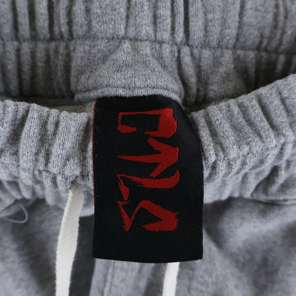 cvtvlist(カタリスト) BASIC ZIP SWEAT PANT ジップ スウェットパンツ グレー 2401030403