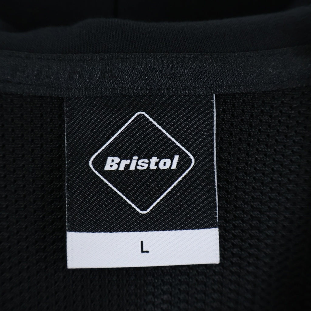 F.C.R.B./F.C.Real Bristol/FCRB(エフシーアールビー/エフシーレアルブリストル) TECH SWEAT VENTILATION HOODIE テック ジップアップパーカー ブラック FCRB-252072