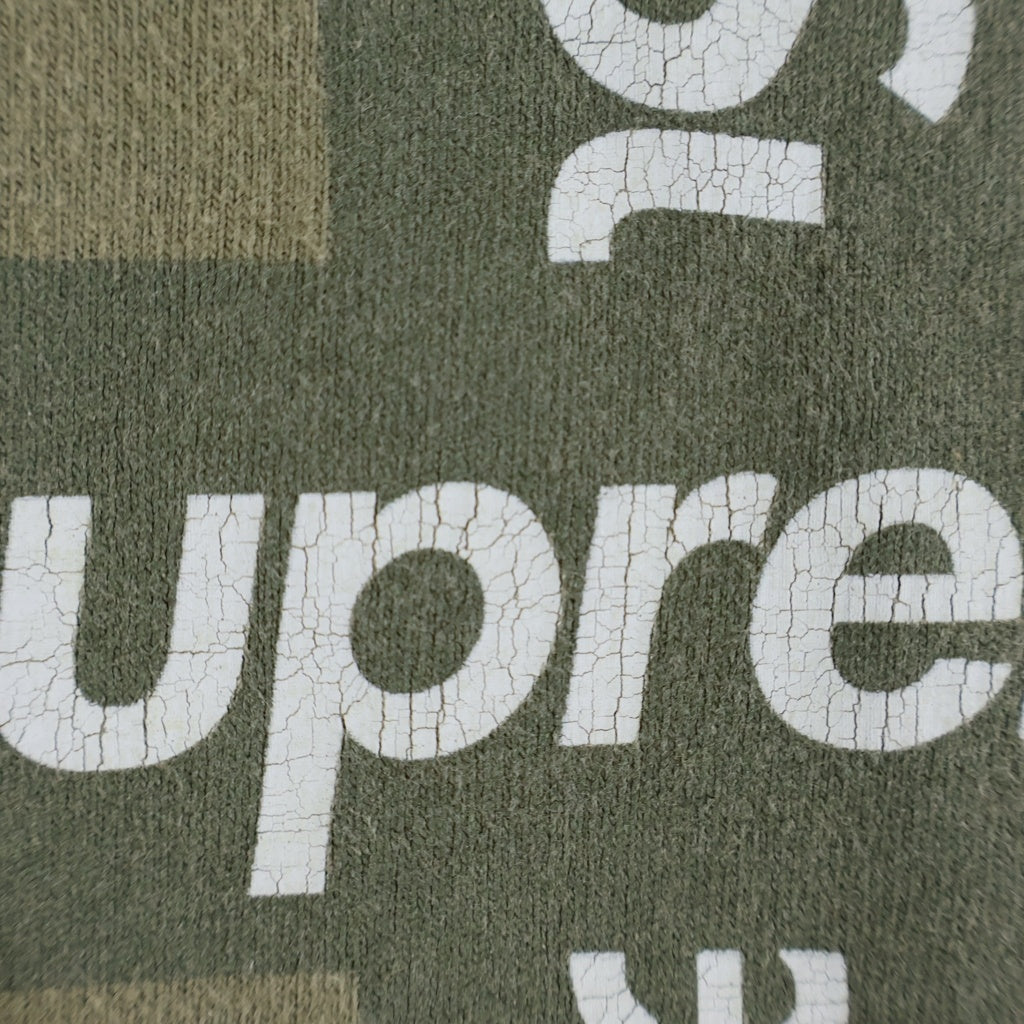 SUPREME(シュプリーム) 20AW Cross Box Logo Tee クロスボックスロゴ プリント 半袖Tシャツ カットソー カーキ