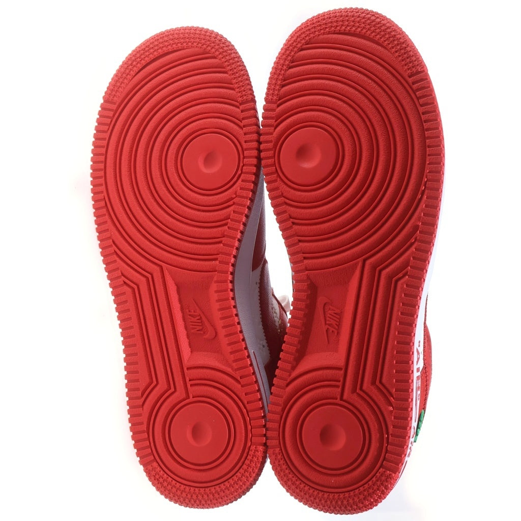 LOUIS VUITTON(ルイヴィトン) ×NIKE AIR FORCE 1 LOW BY VIRGIL ABLOH WHITE & COMET RED LD0232 エアフォース ローカットスニーカー US7.5/25.5cm