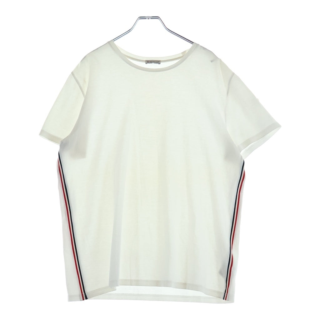 MONCLER(モンクレール) MAGLIA T-SHIRT ロゴワッペン 半袖Tシャツ ホワイト D10918001300