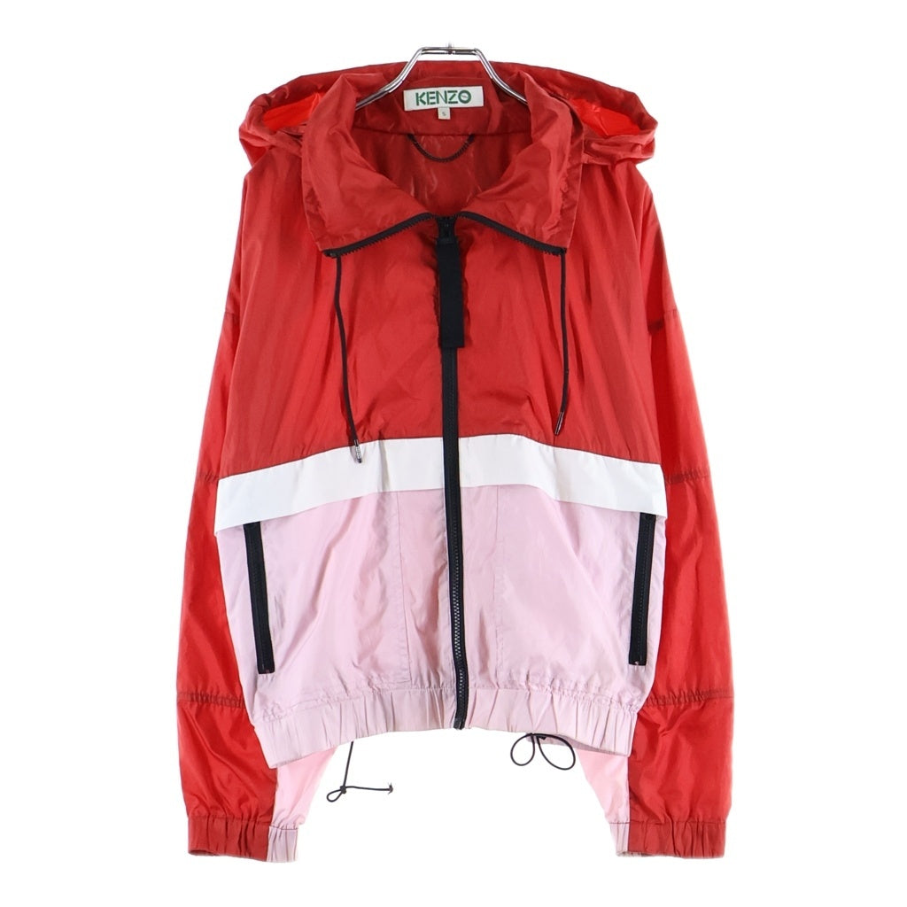 KENZO(ケンゾー) WINDBREAKER JACKET ウインドブレーカー ナイロンジャケット レッド F862BL080560