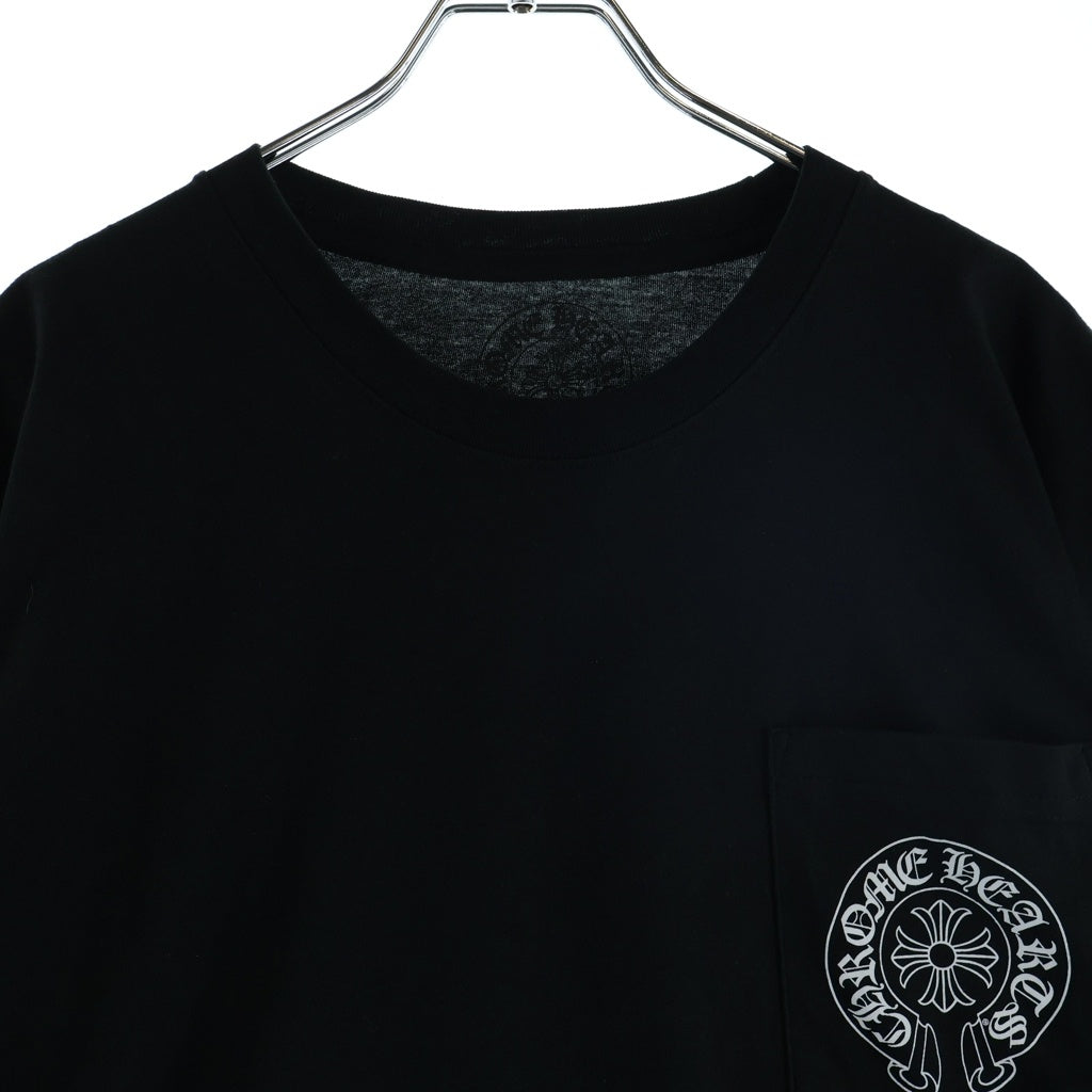 CHROME HEARTS(クロムハーツ) ASPEN HORSESHOE S/S TEE アスペン限定 ホースシュー クルーネック半袖Tシャツ カットソー ブラック