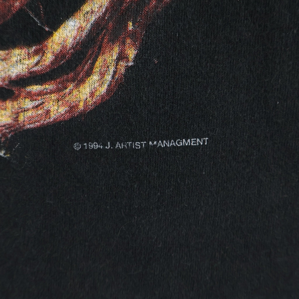 VINTAGE(ヴィンテージ) NINE INCH NAILS FURTHER DOWN THE SPIRAL ナインインチネイルズ 半袖Tシャツカットソー ブラック