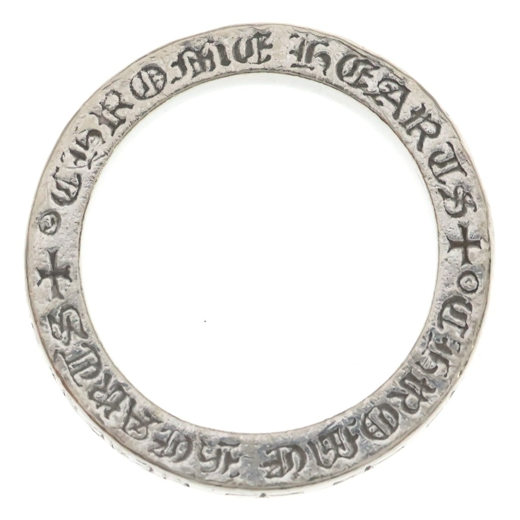 CHROME HEARTS(クロムハーツ) 18KWG 3mm SPACER FUCK YOU スペーサーファックユーリング ホワイトゴールド