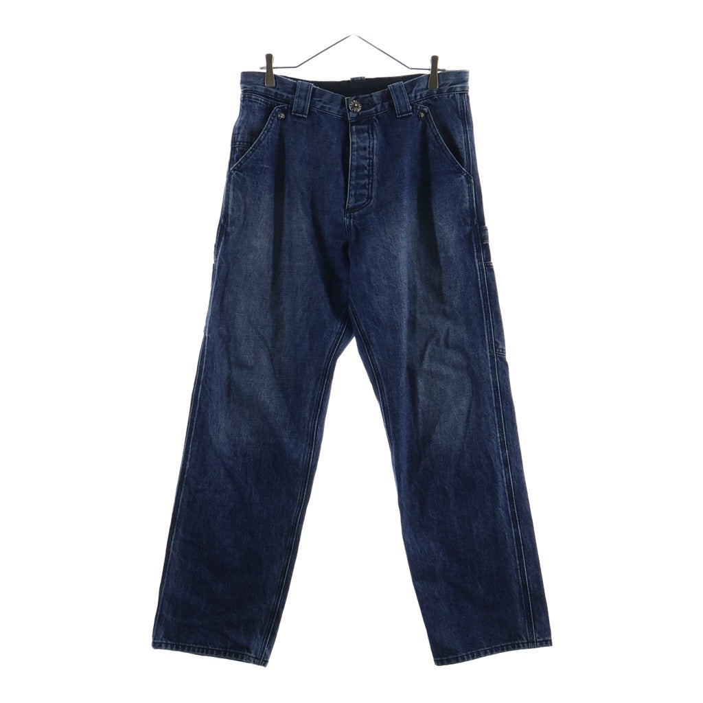 CHROME HEARTS(クロムハーツ) DENIM CARPENTER カーペンター ボタンフライ デニムパンツ インディゴ