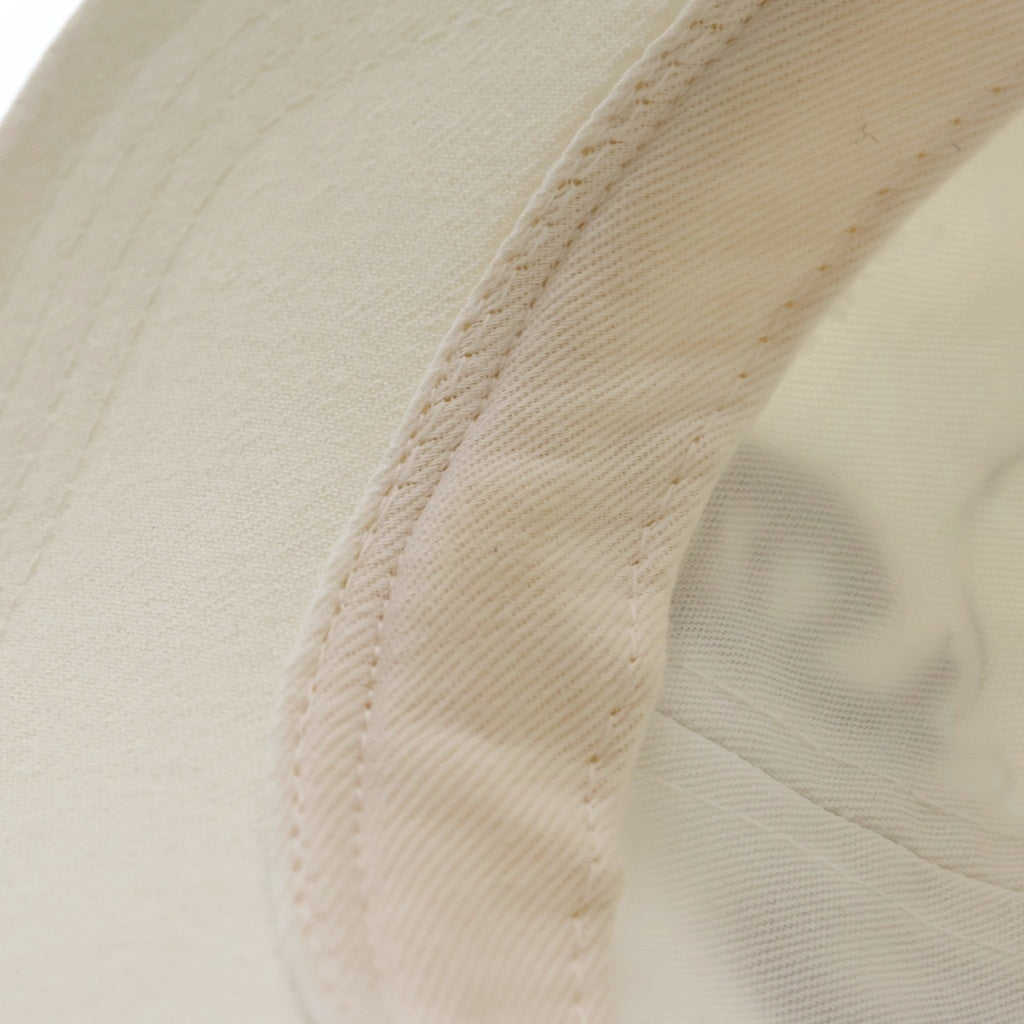 CHROME HEARTS(クロムハーツ) CH HAT CH刺繍ロゴ ベースボールキャップ ホワイト
