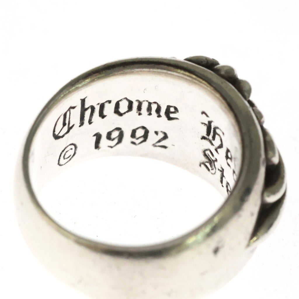 CHROME HEARTS(クロムハーツ) FLRL CRS フローラルクロス リング シルバー BCA346