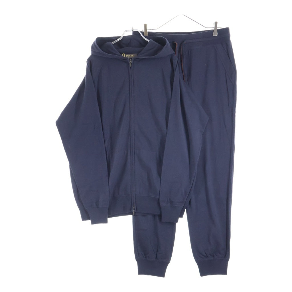 Loro Piana(ロロピアーナ) カシミヤジップアップパーカー イージーパンツ セットアップ