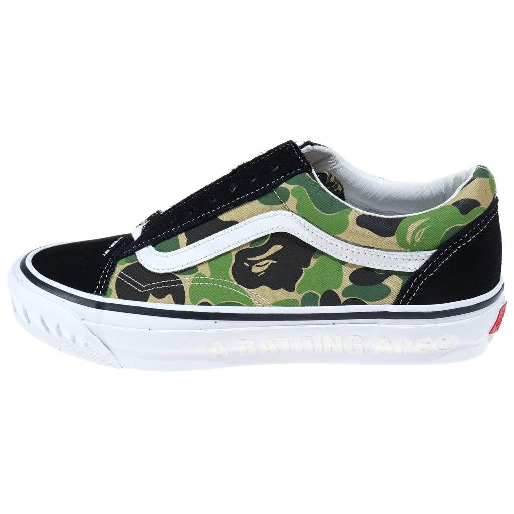 VANS(ヴァンズ) ×A BATHING APELx Old Skool Tb オールドスクール カモ ローカットスニーカー US8/26.0cm マルチカラー VN000E6VE36