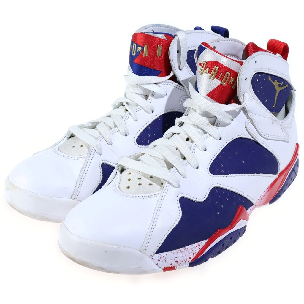 NIKE(ナイキ) AIR JORDAN 7 RETRO TINKER ALTERNATE エアジョーダン ハイカットスニーカー ティンカー US9/27.0cm ホワイト 304775-123