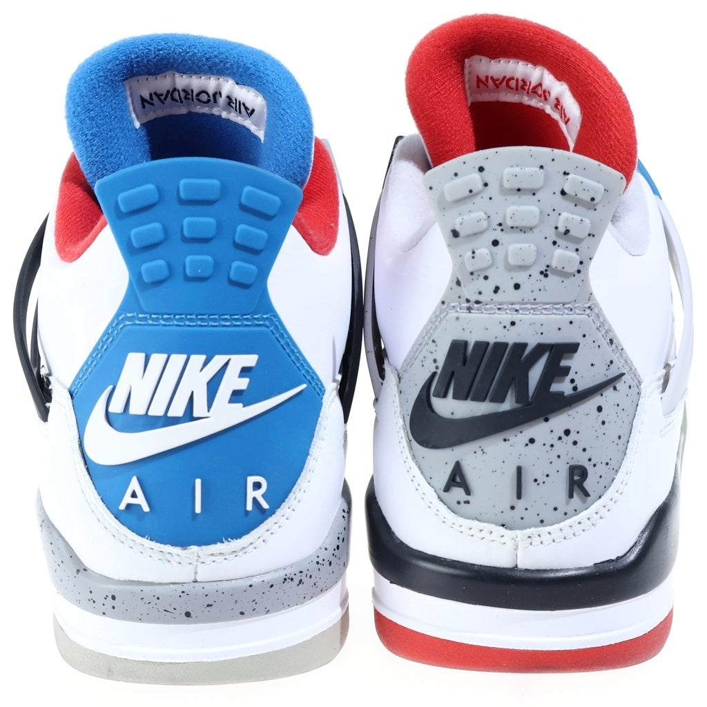 NIKE(ナイキ) AIR JORDAN RETRO SE WHAT THE 4 エアジョーダン4 レトロ ワットザ4 ハイカットスニーカー ホワイト US9/27cm CI1184-146