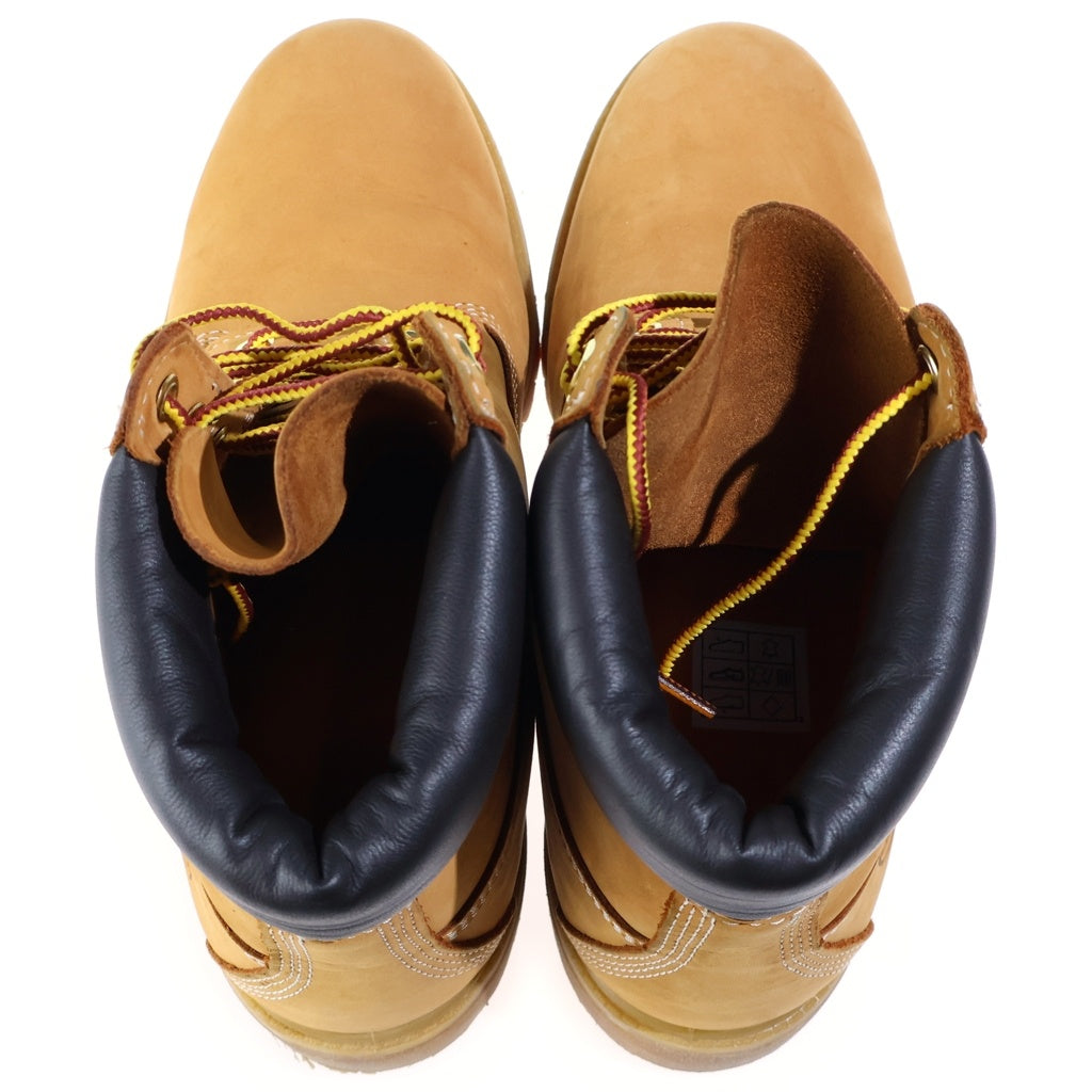 Timberland(ティンバーランド) 6 INCH PREMIUM WATERPROOF BOOT 6インチ プレミアム ウォータープルーフ ハイカットブーツ ブラウン 10061